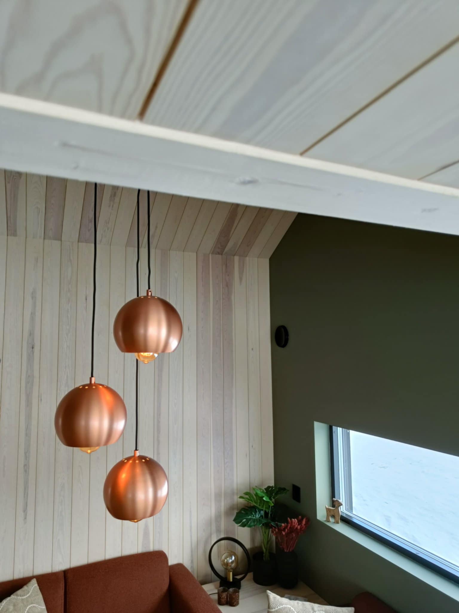 Hytte med kvistfri furu